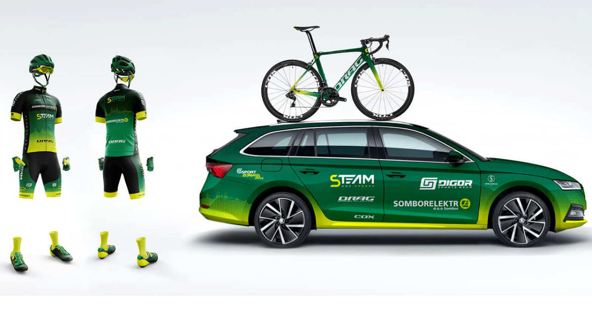 New bike color of Celerra for 2021 season with "S Team" Sombor
