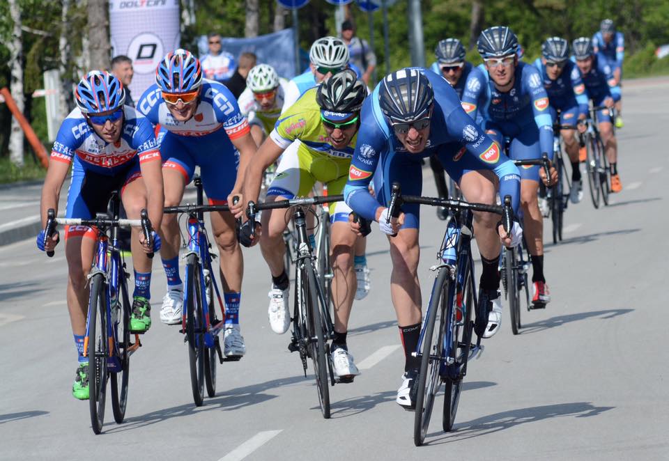 The pro continental Tusnad Cycling Team and Drag Cycling Club at Cup of Drag 2016