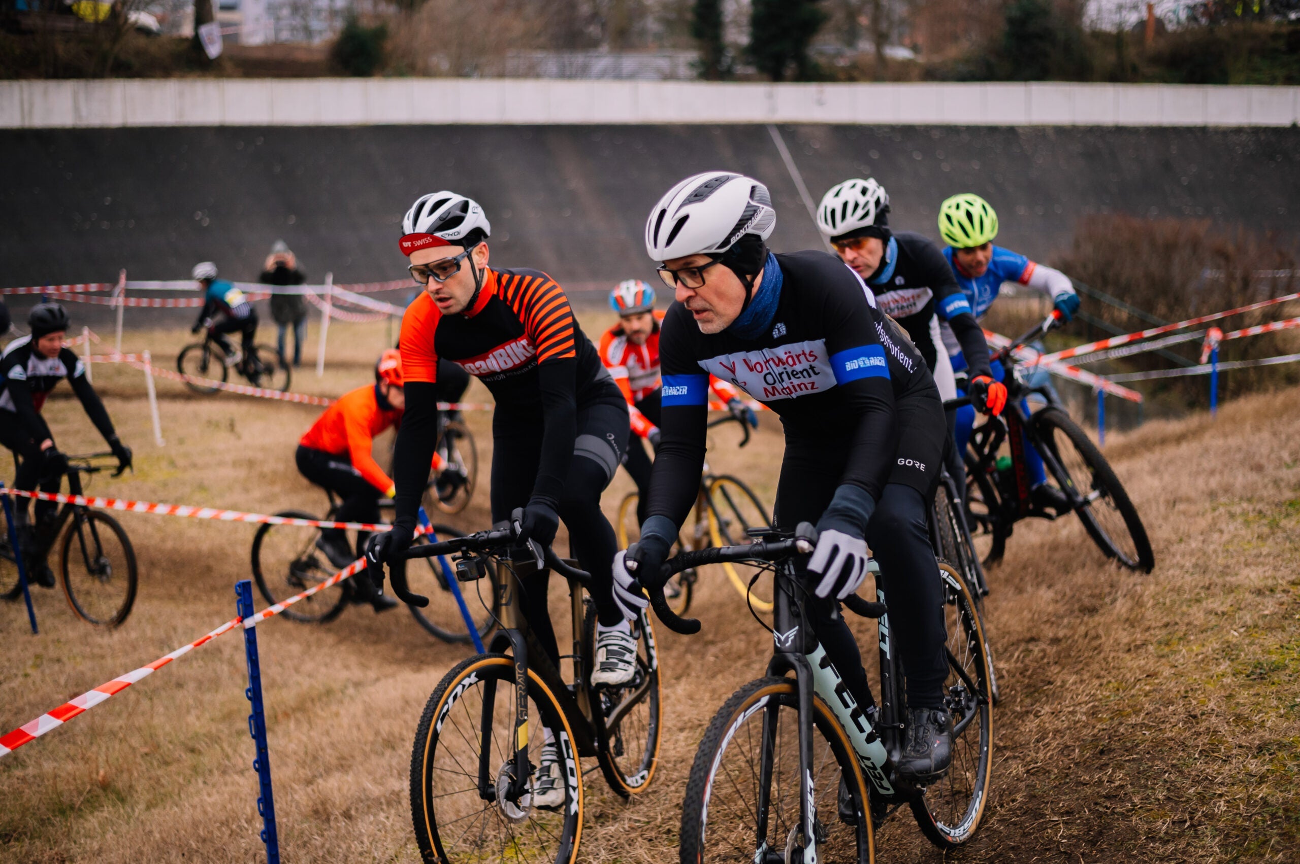 Sterrato CF racing on a Cyclocross Cup!