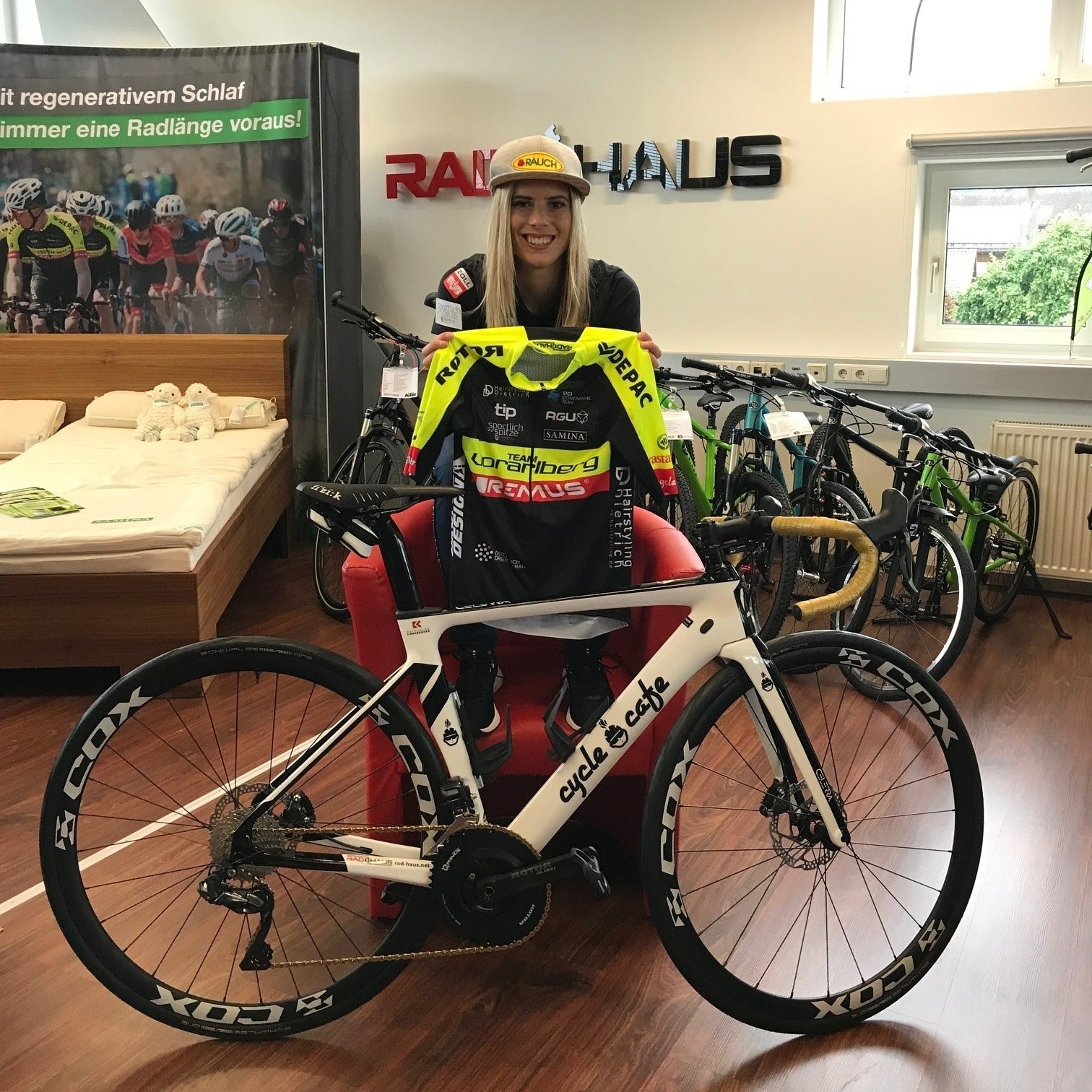 Austrian World Cup alpine ski racer chose DRAG Bicycles