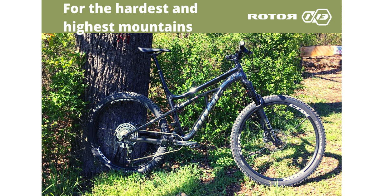 Ronin & Icosanona with ROTOR 1×13 Mountain groupset