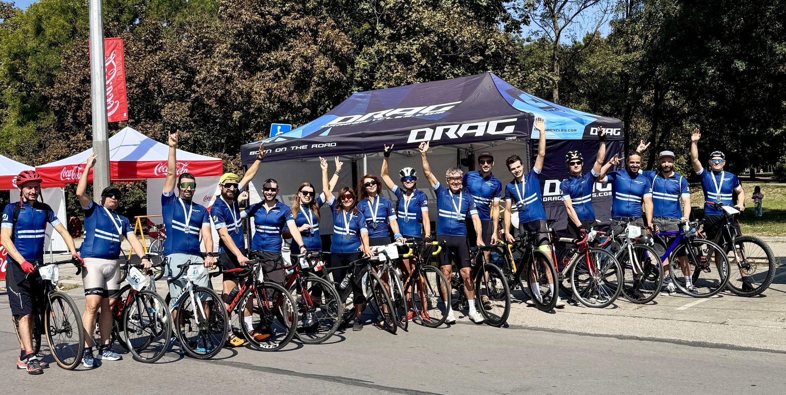 Win for DRAG Bicycles teams at Sofia Bike Relay