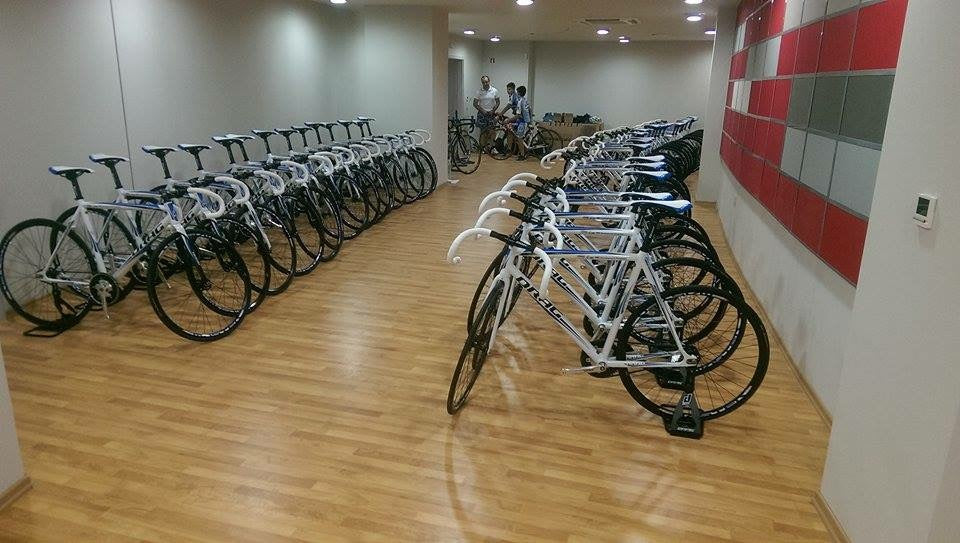 DRAG Bicycles at the grand opening of Plovdiv's new velodrome