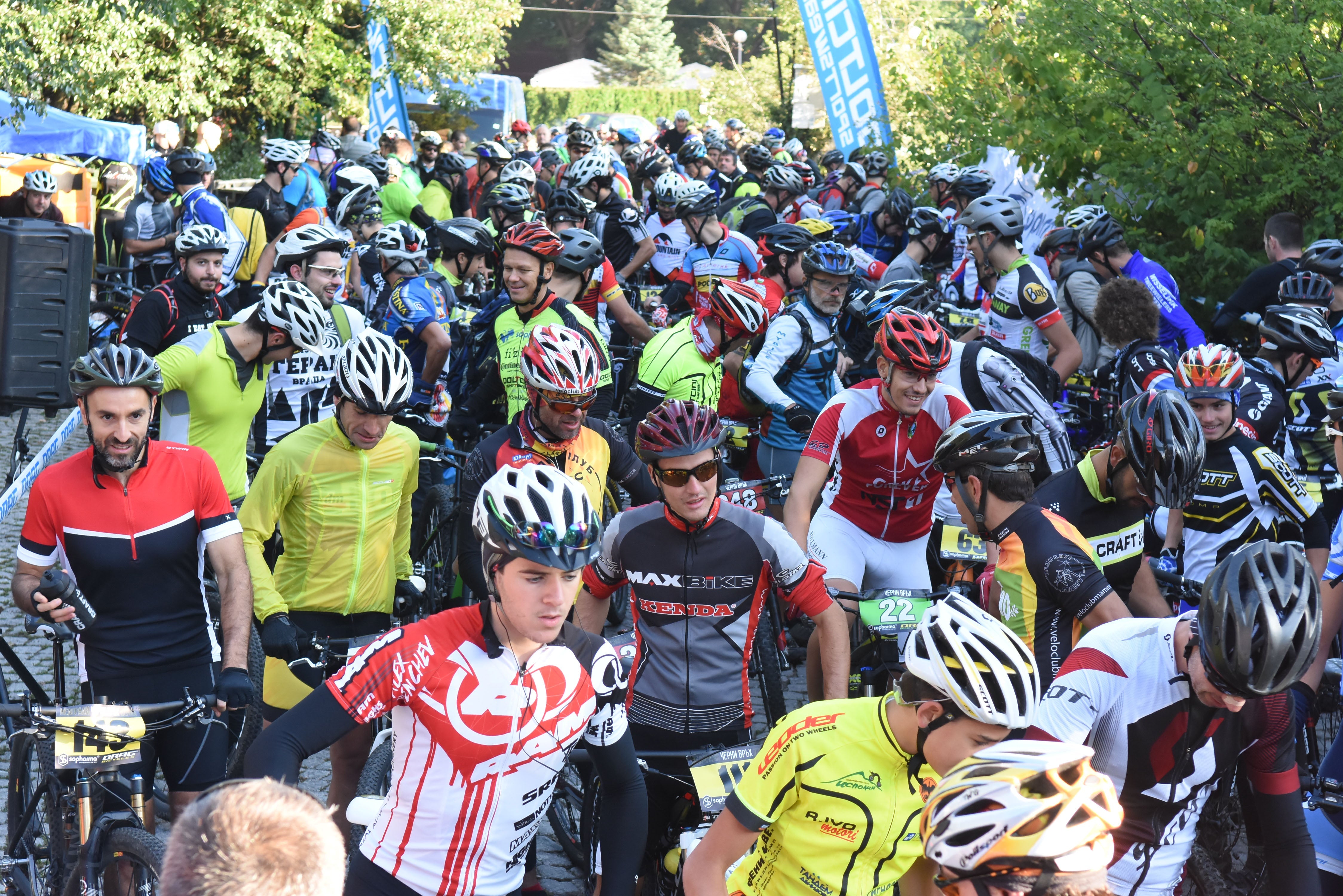 Great turnout for the 12th annual Velorally DRAG Cherni Vrah cross country competition