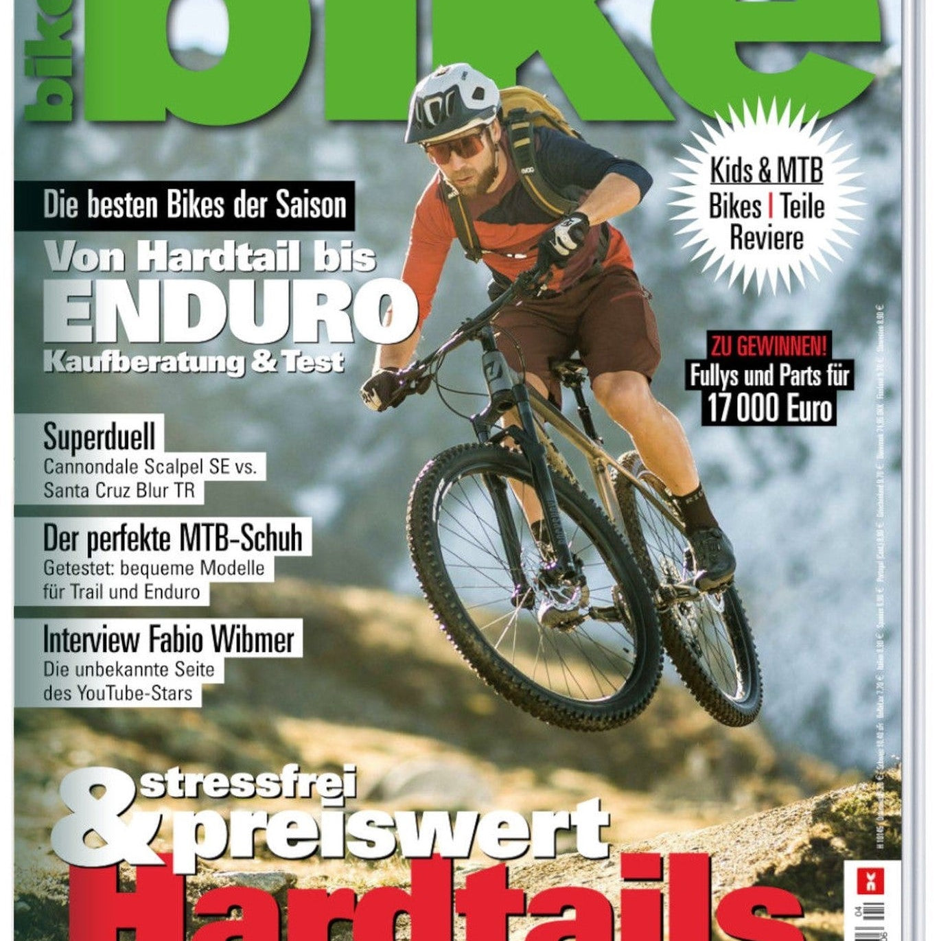 DRAG Trigger on the cover of BIKE - Europe's Nº1 Magazine