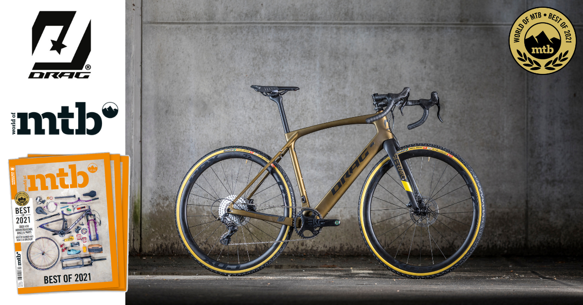 DRAG Sterrato at the Best of 2021 World of MTB Magazine