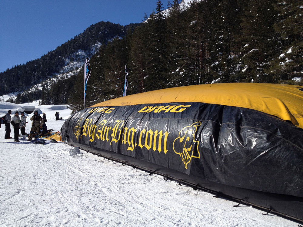 Drag BIG AIR BAG at the World Cup in Bansko