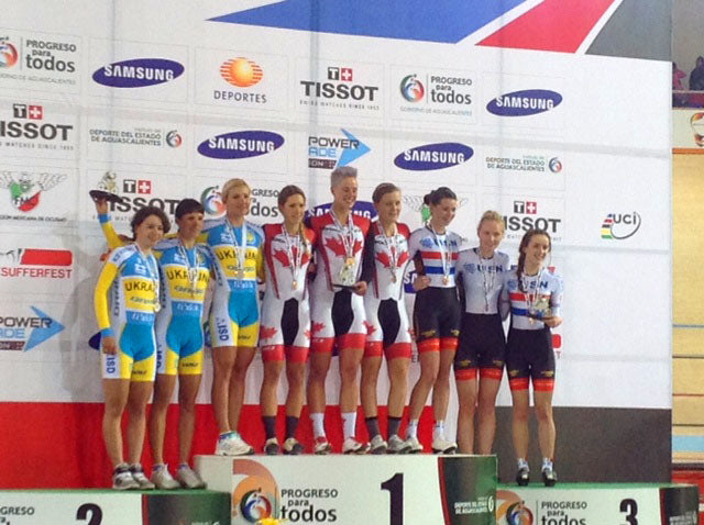 Ukrainian National Team win silver at UCI World Cup #3 in Mexico with Drag Bluebird