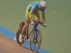 Favourite Hanna Solovey ranked 4th in the Individual Pursuit 3000 m
