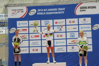 Gold and Bronze for Portugal at the UCI Juniors World Track Championships with DRAG Bluebird